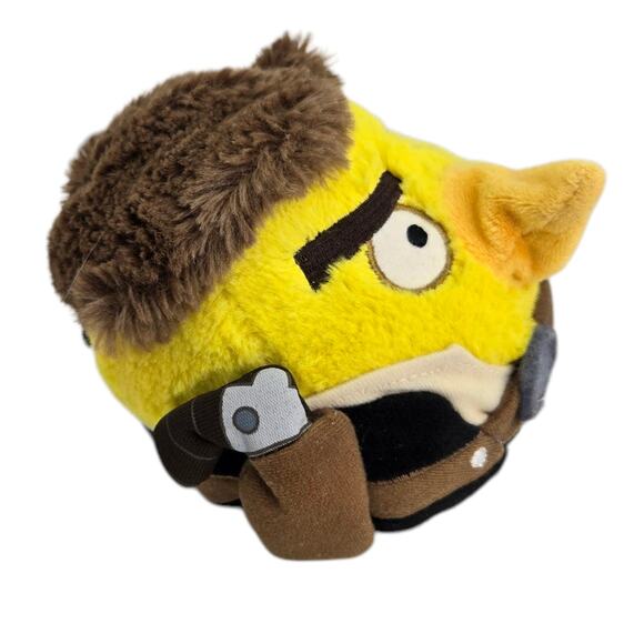 Commonwealth Toy Han Solo Angry Birds Star Wars Stuffed‎ Animal Plush Toy 6" - Picture 2 of 5